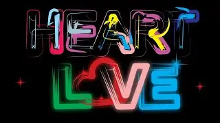 New Way to Create Neon Lights Text Effects - CorelDRAW Tutorials