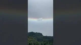 Double halo phenomenon captured in Myrtle Point, Oregon
