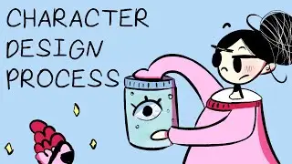 how to design characters / my process
