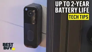 Long Battery Life of the Blink Video Doorbell System with Sync Module Core – Tech Tips from Best Buy