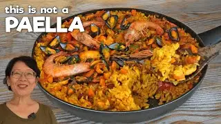 This Is Not A Paella! Seafood and Chorizo Rice