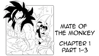 🍌Mate Of The Monkey🍌 Part 1-3 | Dragon Ball Comic Dub