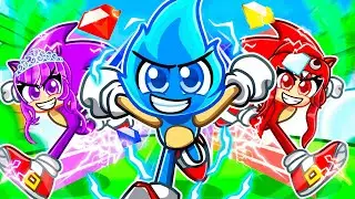 Becoming THE FASTEST SONIC in Sonic Family Roblox!
