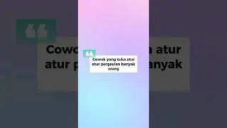 Tipe cowok Fatin part 3 #fatin #shorts
