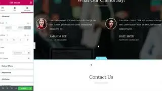 How to Create One Page Website with Elementor