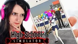 Yandere Simulator APP GAME?!?! | High School Simulator 2017