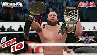 WWE 2K17 - Top 10 Greatest Wrestlemania Moments!!