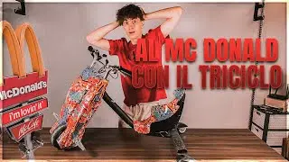 VADO AL MCDONALD'S con un TRICICLO ELETTRICO !!!