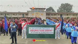 Swachata pledge 🙏 JNV Dudhnoi 💂 Remedial Time