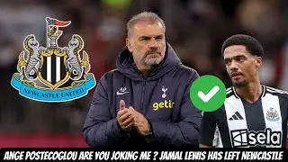 Ange Postecoglou HAS BLAMED NEWCASTLE FANS for Tottenham’s loss + Jamal Lewis IS OUT !!!!