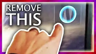 Blue Circle Overlay While Gaming, Watermark Right Side Of Screen - Easy Fix