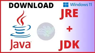 How to INSTALL and Download JAVA JRE + JDK Java SE Development Kit  | Windows 11 or 10