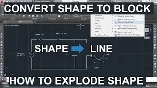 204 (EXPRESS TOOL)_BLOCK_CONVERT SHAPE TO BLOCK (SHP2BLK) EXRESS TOOL COMMANDS