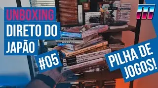 DIRETO DO JAPÃO #5 - MUITOS JOGOS em ÓTIMO ESTADO para a COLEÇÃO! Importados Pela ZENMAKET!