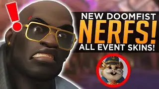 Overwatch: NEW Doomfist NERFS! - ALL Anniversary 2020 Event Skins!