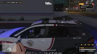 !! VIDA POLICIAL !! RADIOPATRULHA COROLLA DO MAL 121  !! FIVEM