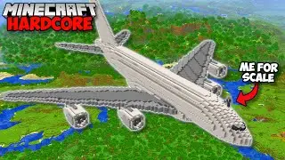 I Built The WORLDS RICHEST PLANE in Minecraft Hardcore (