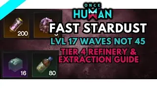Easily Solo Tier 4 Refinery Tickets Once Human