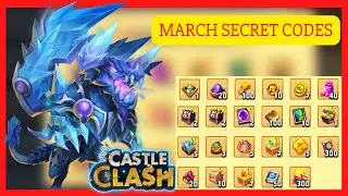 March 2022 All Server Secret Codes / Free Rewards 😍😍 / CASTLE CLASH