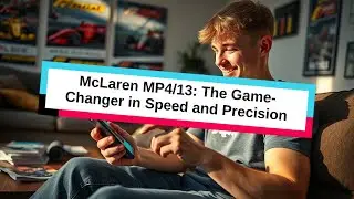 McLaren MP4/13: The Game-Changer in Speed and Precision