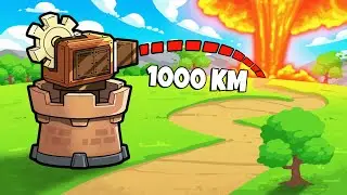 I sniped my enemies from 1000km away!