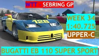 WTT (Week 34, 2025) - Bugatti EB 110 Super Sport at Sebring GP