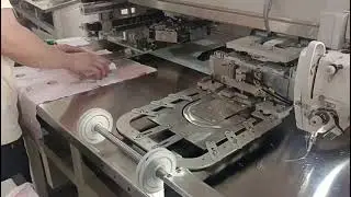 Shirt Round Pocket Attaching Machine