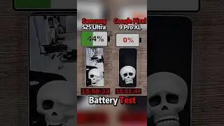 SAMSUNG S25 ULTRA VS GOOGLE PIXEL 9 PRO XL BATTERY 🔋 TEST?