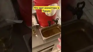 Как питаются аниматоры в Турции 😉