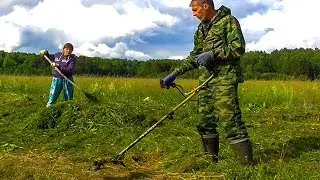 Ягоды,трава и мотоцикл Иж  Из города в деревню 191 серия