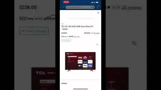 Black Friday 2021 - TCL TV from Walmart