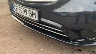 Накладки на решетку бампера Vito 447