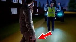 ОГРАБИЛИ ПОЛИЦЕЙСКОГО в GTA CRMP