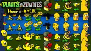 Plants vs Zombies Homer vs Homer (Part 2) | Hobmer Hair, War Homer, Star Homer & More | Download