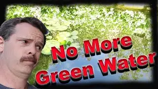 No more green pond water! Build a pre-filter!