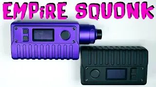 Empire Squonk Mod Grimm Green x Vaperz Cloud x Orca Vape