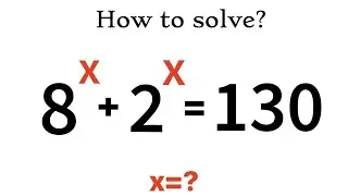 A Nice Olympiad Exponential Question✍️Learn This Maths Tricks