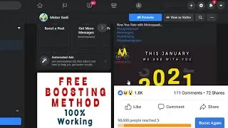 How To Boost Facebook Post Free without Payment | How to boost Facebook page FREE 2021