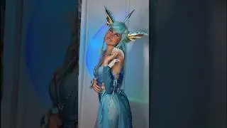 It’s me Vaporeon from Pokemon 💙 #cosplay