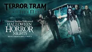 Terror Tram:  Enter the Blumhouse Announcement Video – Halloween Horror Nights 2024
