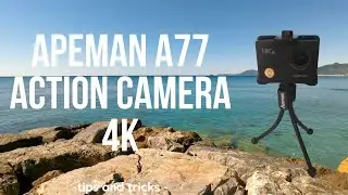 APEMAN A77 ACTION CAMERA 4K (tips and tricks)