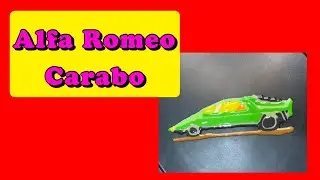 Car Pancake Art - 1968 Alfa Romeo Carabo, Super car,  I Rainbow Pancake Art
