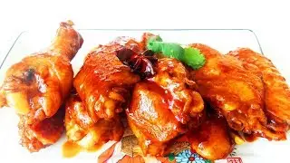 Китайская кухня. Вкуснейшие крылышки в кисло-сладком соусе.