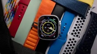 Trying Out Different Bands On The Apple Watch Ultra!