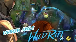 Wild Rift PANTHEON JUNGLE Gameplay Builds and Runes