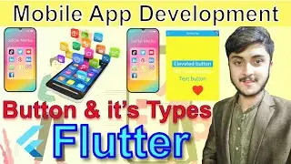 Button and it's types in flutter || App Development course || Flutter || Code with Khurram