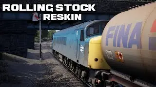 TSW 2 | FINA Livery TEA Tanker for NTP Heavy Freight Pack British Rolling Stock Reskin