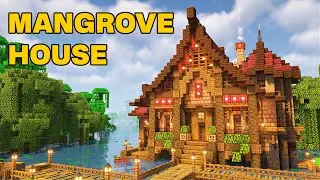 How To Build A Mangrove Swamp House | Minecraft Tutorial