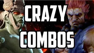 Akuma/Ogre CRAZY COMBOS !! Street Fighter X Tekken