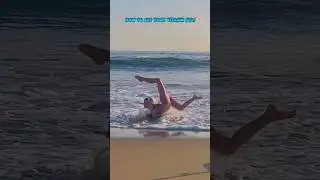 I Tried Being a Contortionist at the Beach... and Failed! 